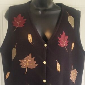 CRYSTAL KOBE ladies sleeveless sweater vest